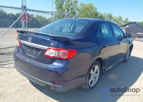 2011 Toyota Corolla S из США, поврежденный, VIN 2T1BU4EE3BC714738